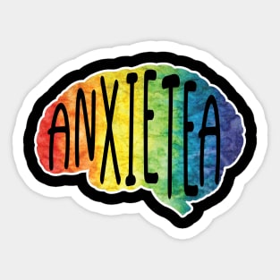 Anxietea Sticker